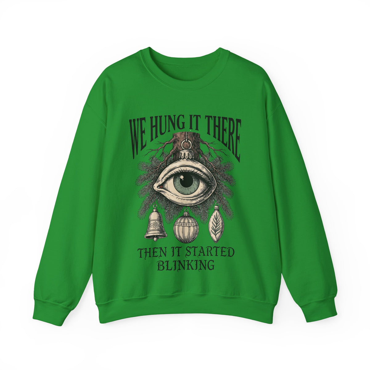 Creepy Christmas, All Seeing Eye Tree Sweatshirt Crewneck Gift