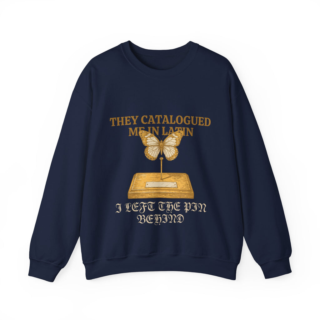 Dark Academia, Butterfly Specimen Sweatshirt Crewneck Top Gift