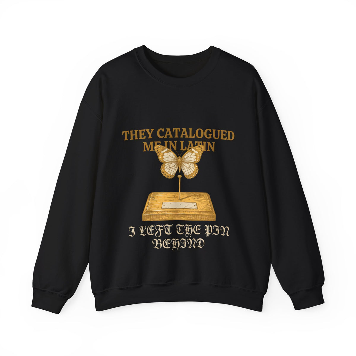 Dark Academia, Butterfly Specimen Sweatshirt Crewneck Top Gift