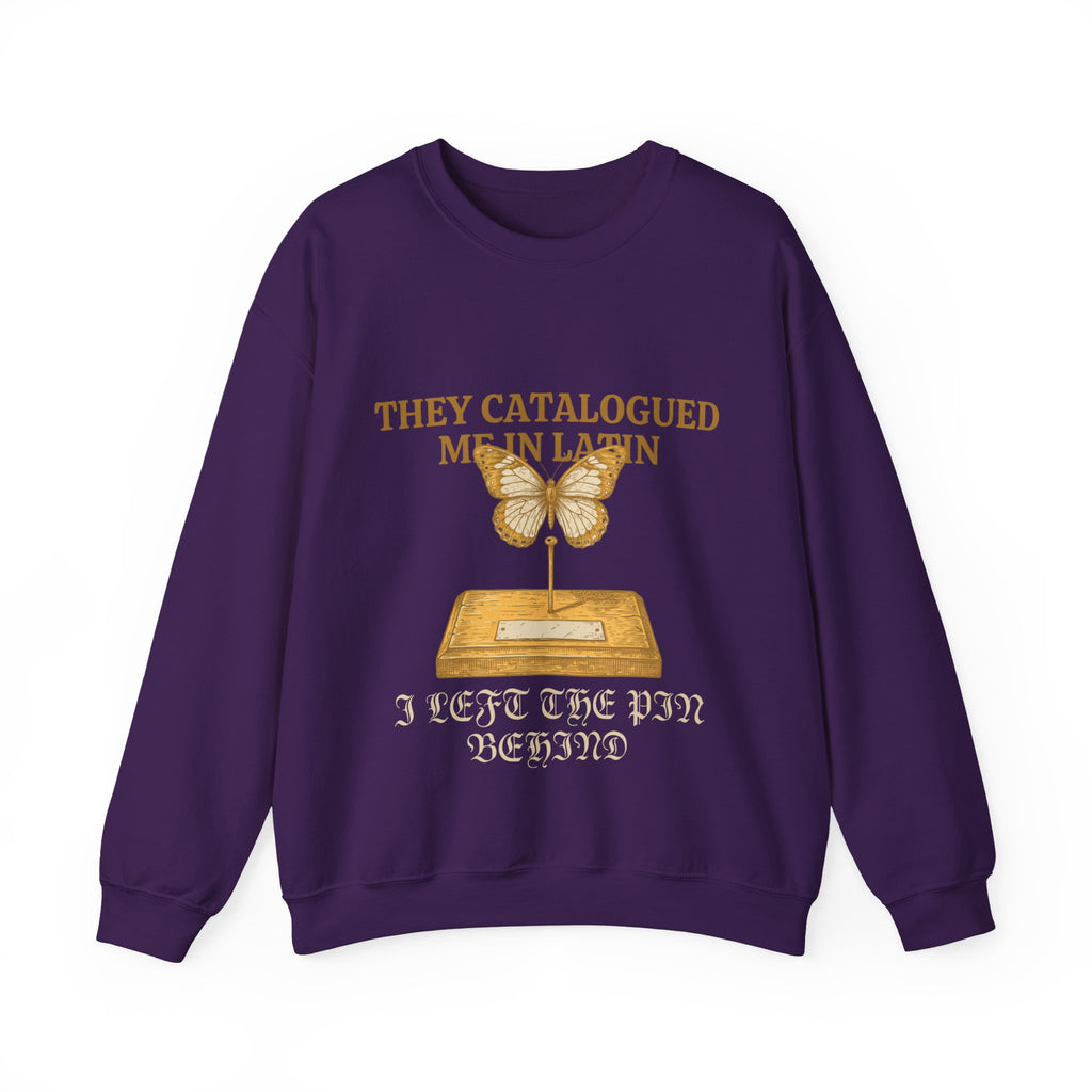 Dark Academia, Butterfly Specimen Sweatshirt Crewneck Top Gift