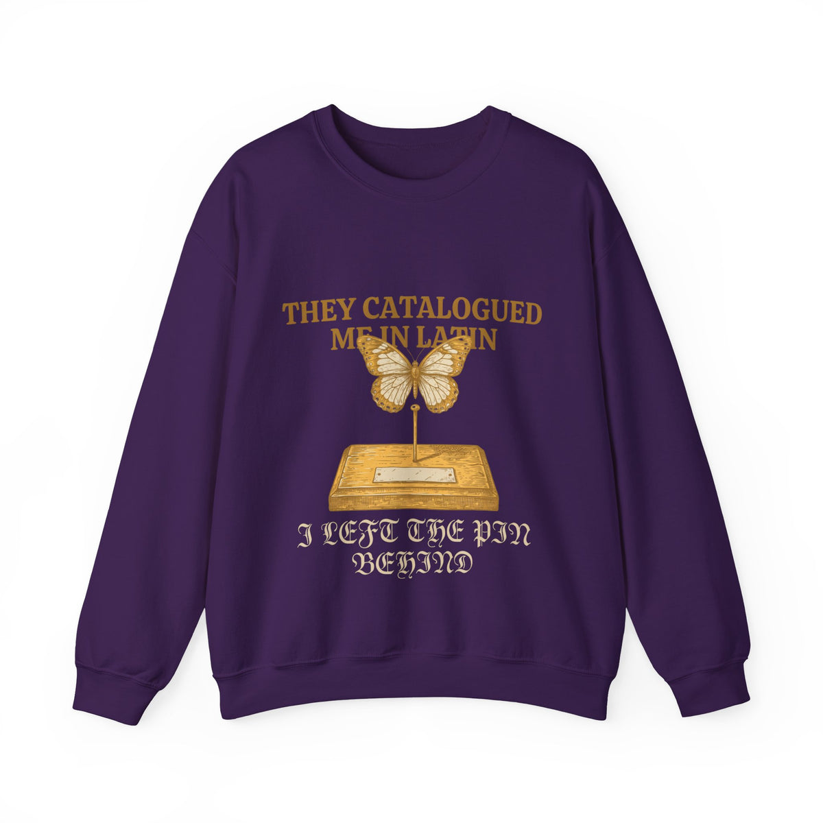 Dark Academia, Butterfly Specimen Sweatshirt Crewneck Top Gift