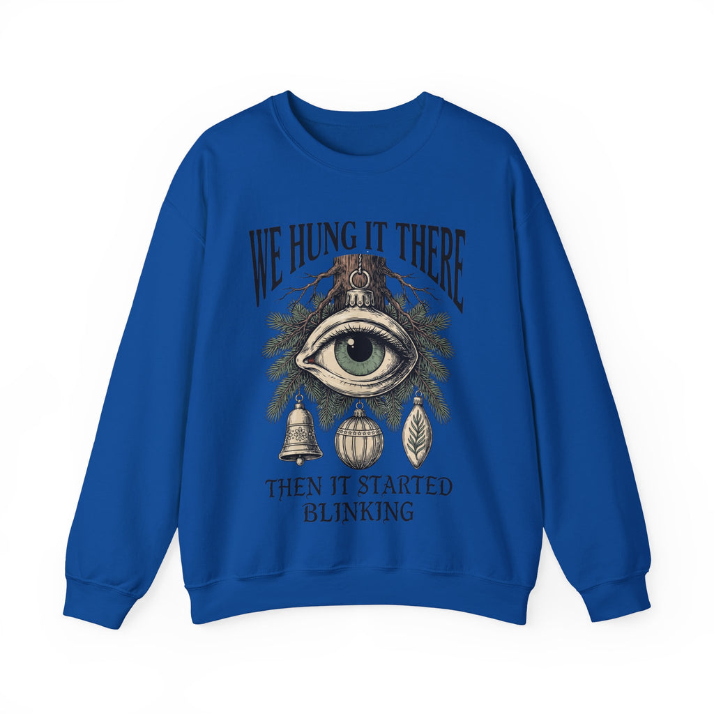 Creepy Christmas, All Seeing Eye Tree Sweatshirt Crewneck Gift