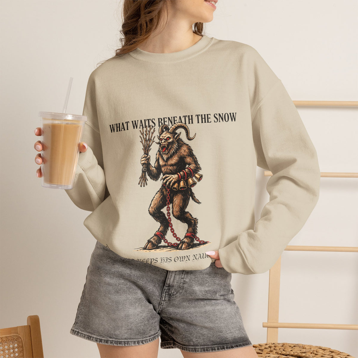 Krampus Sweatshirt by Bamedys
