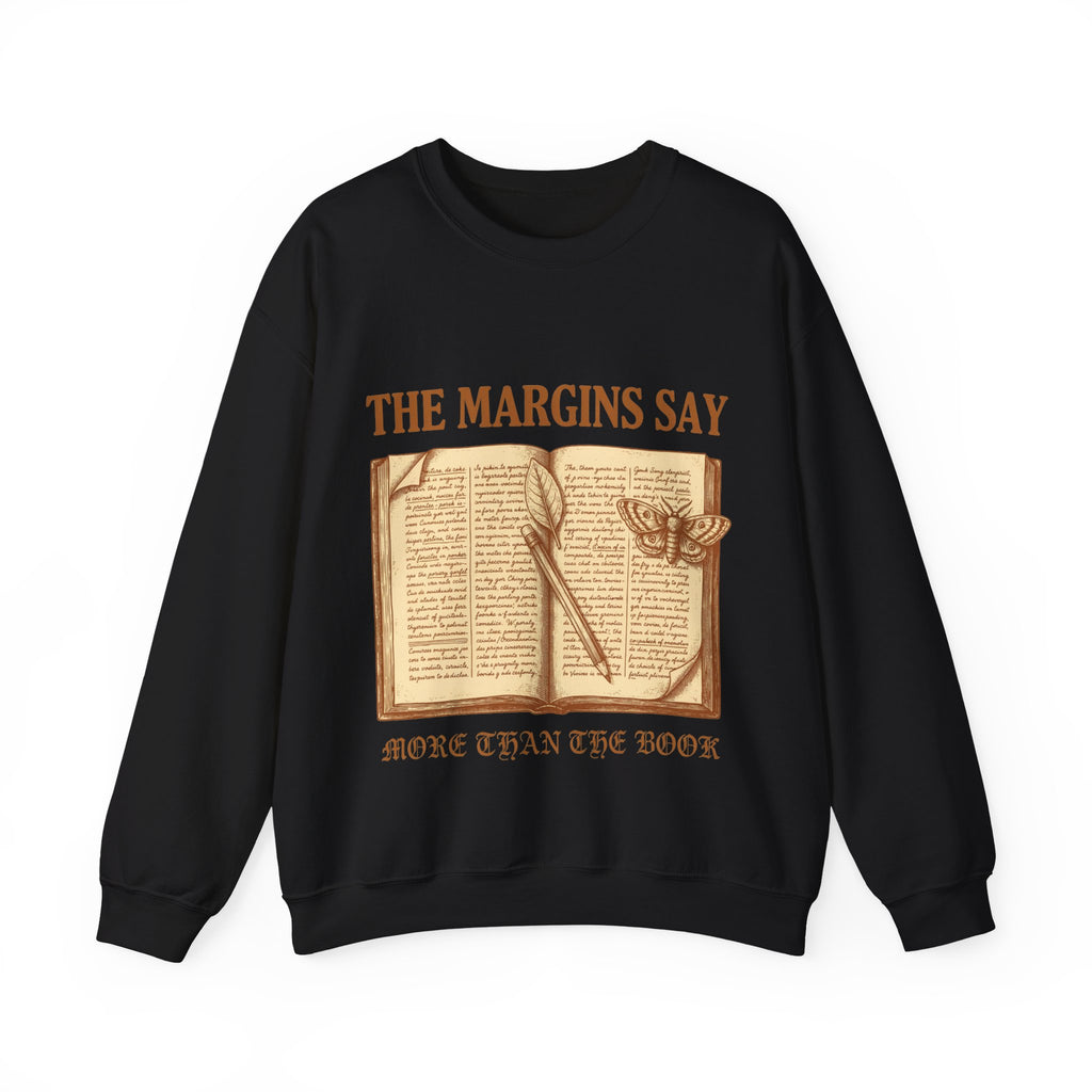 Dark Academia Sweatshirt, Annotated Book Crewneck, Book Lover Gift