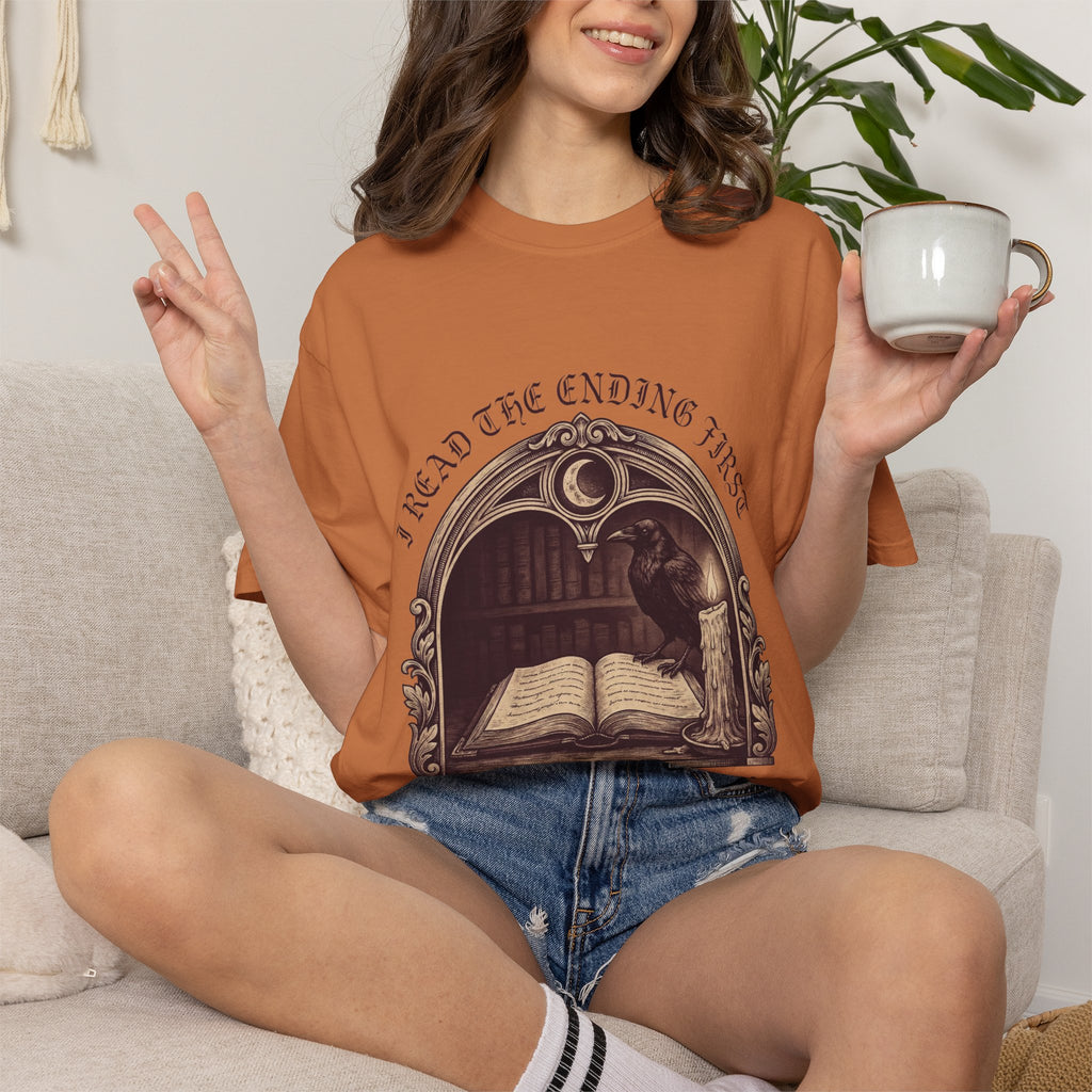 Book Lover Shirt, Dark Academia Tee, Gothic Reader Gift for Book Nerd