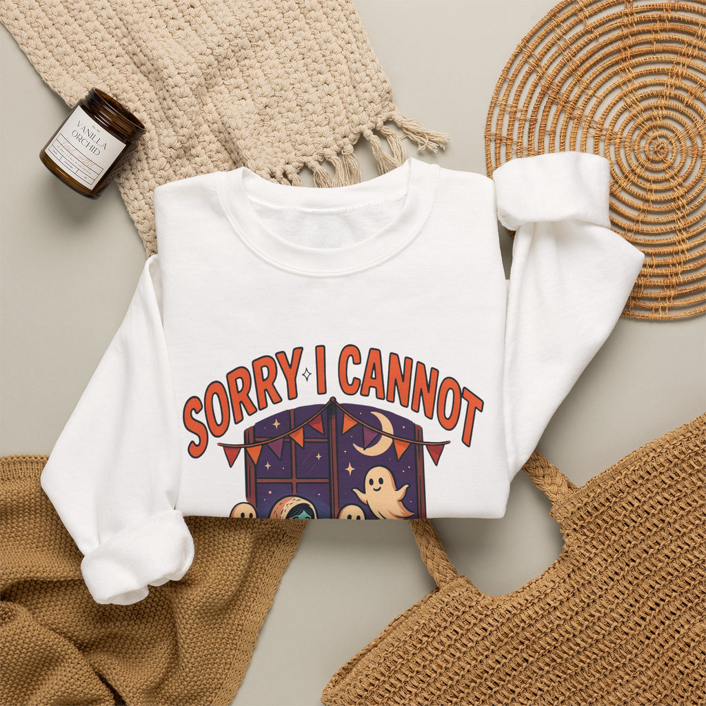 Funny Ghost Sweatshirt, Introvert Halloween Crewneck, Homebody Gift