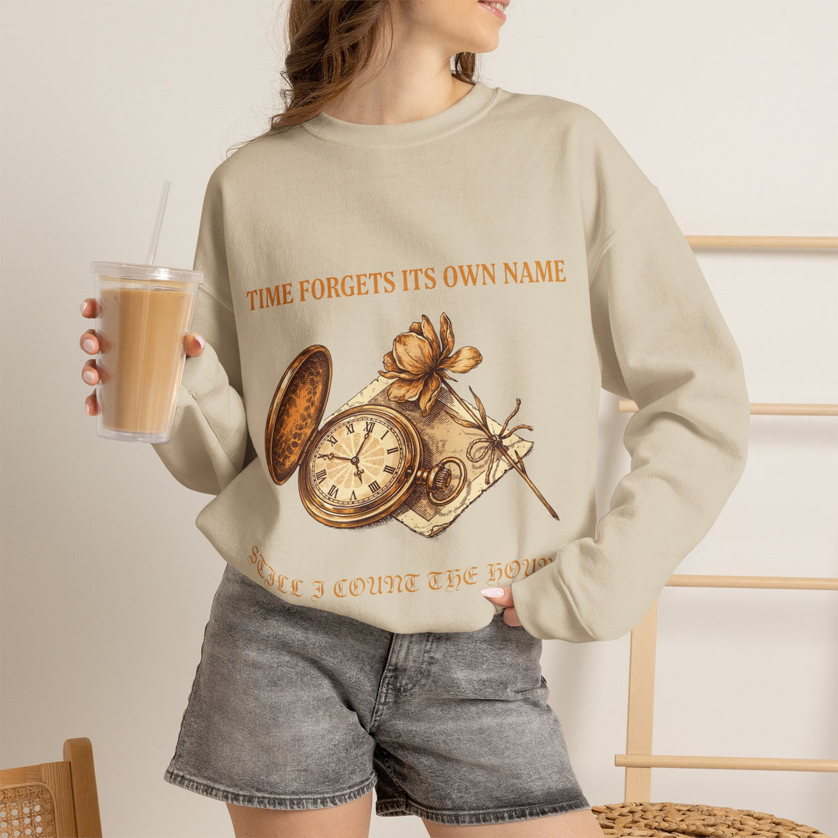 Dark Academia, Vintage Pocket Watch Sweatshirt Crewneck Top Gift