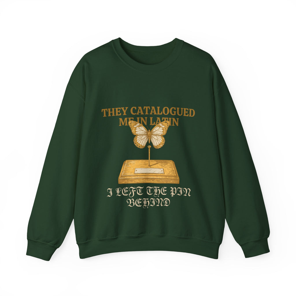 Dark Academia, Butterfly Specimen Sweatshirt Crewneck Top Gift