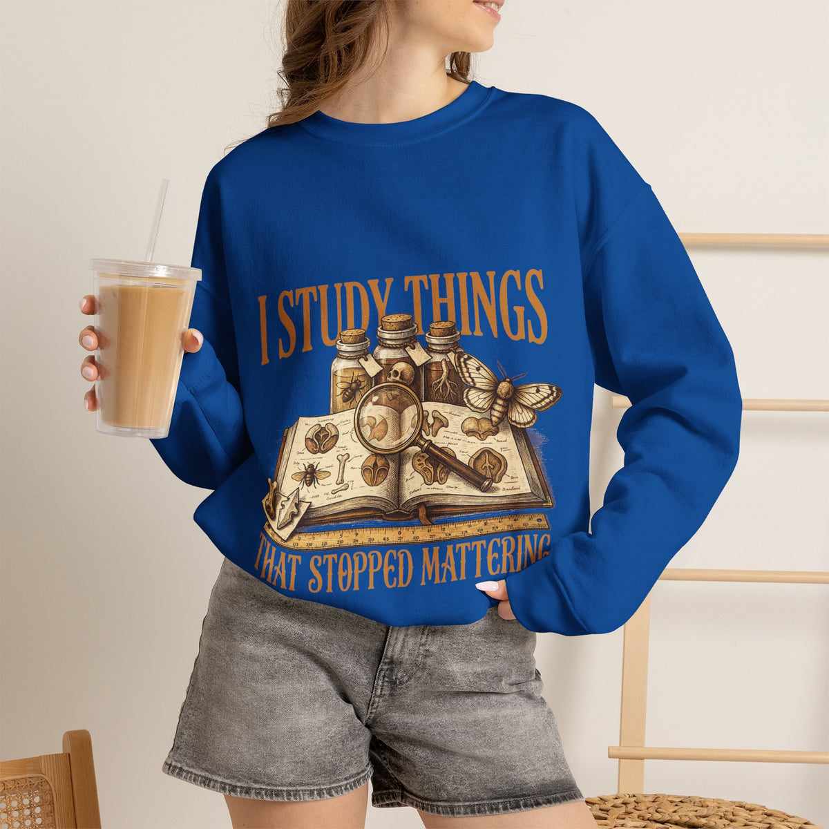 Oddities Collector Sweatshirt, Dark Academia Crewneck, Biology Gift