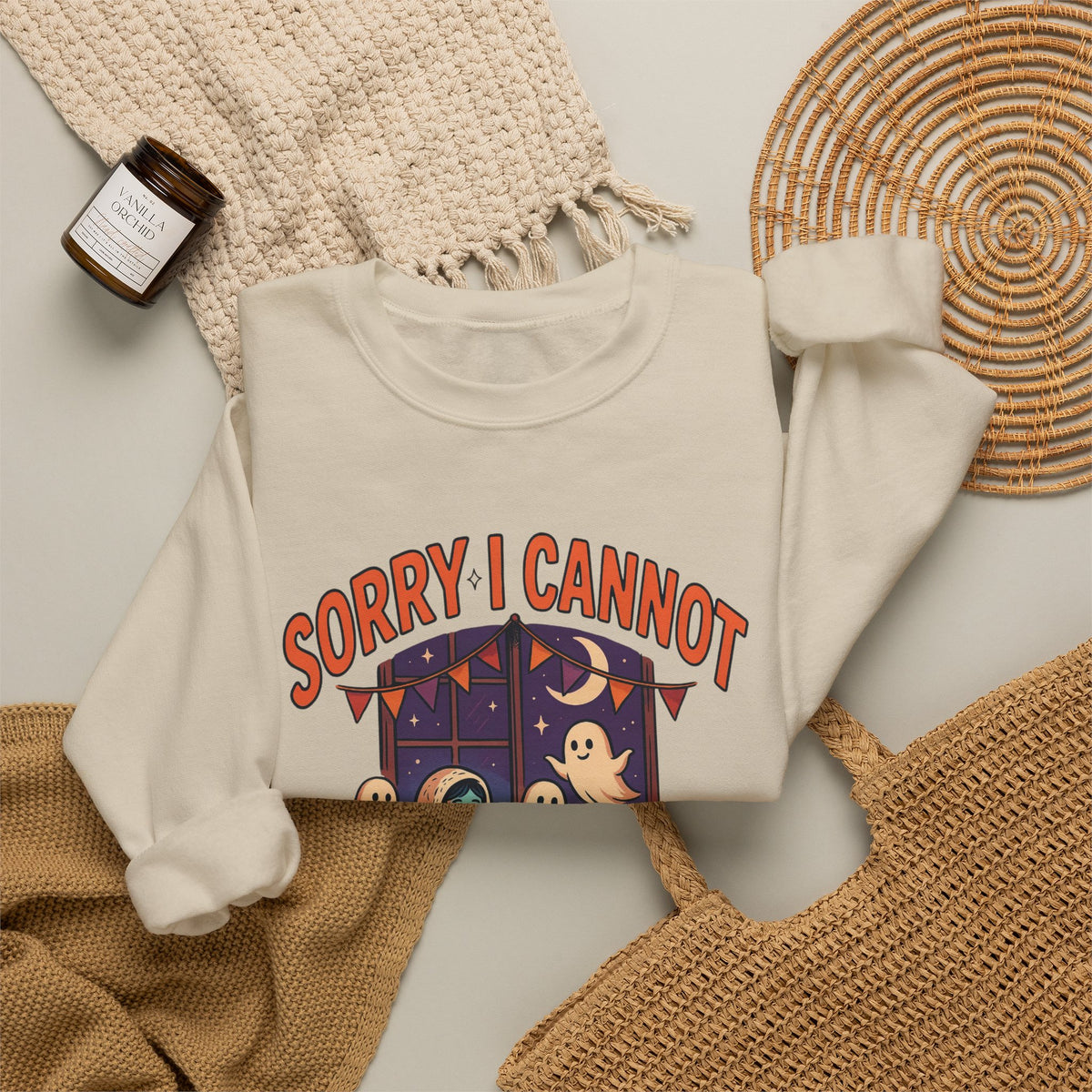 Funny Ghost Sweatshirt, Introvert Halloween Crewneck, Homebody Gift