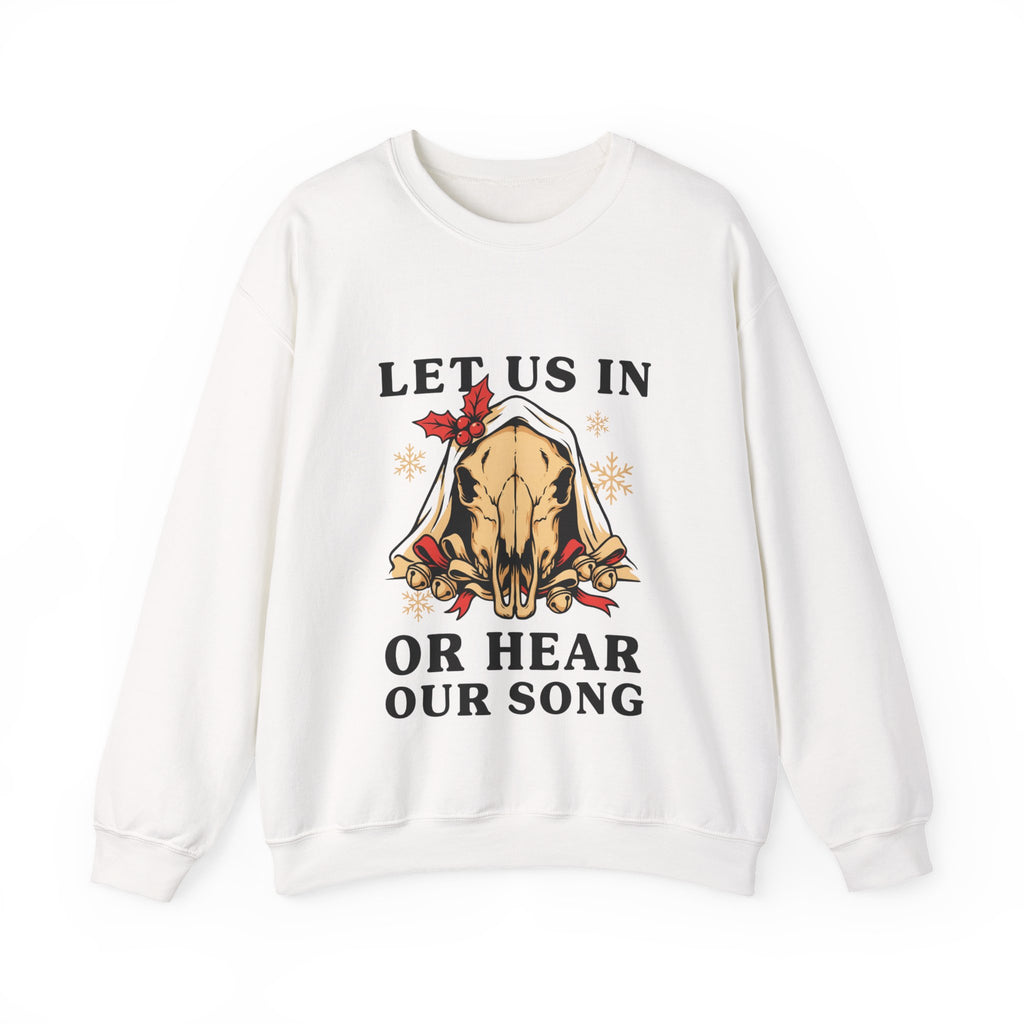 Creepmas Sweatshirt, Mari Lwyd Crewneck, Welsh Folklore Christmas Gift