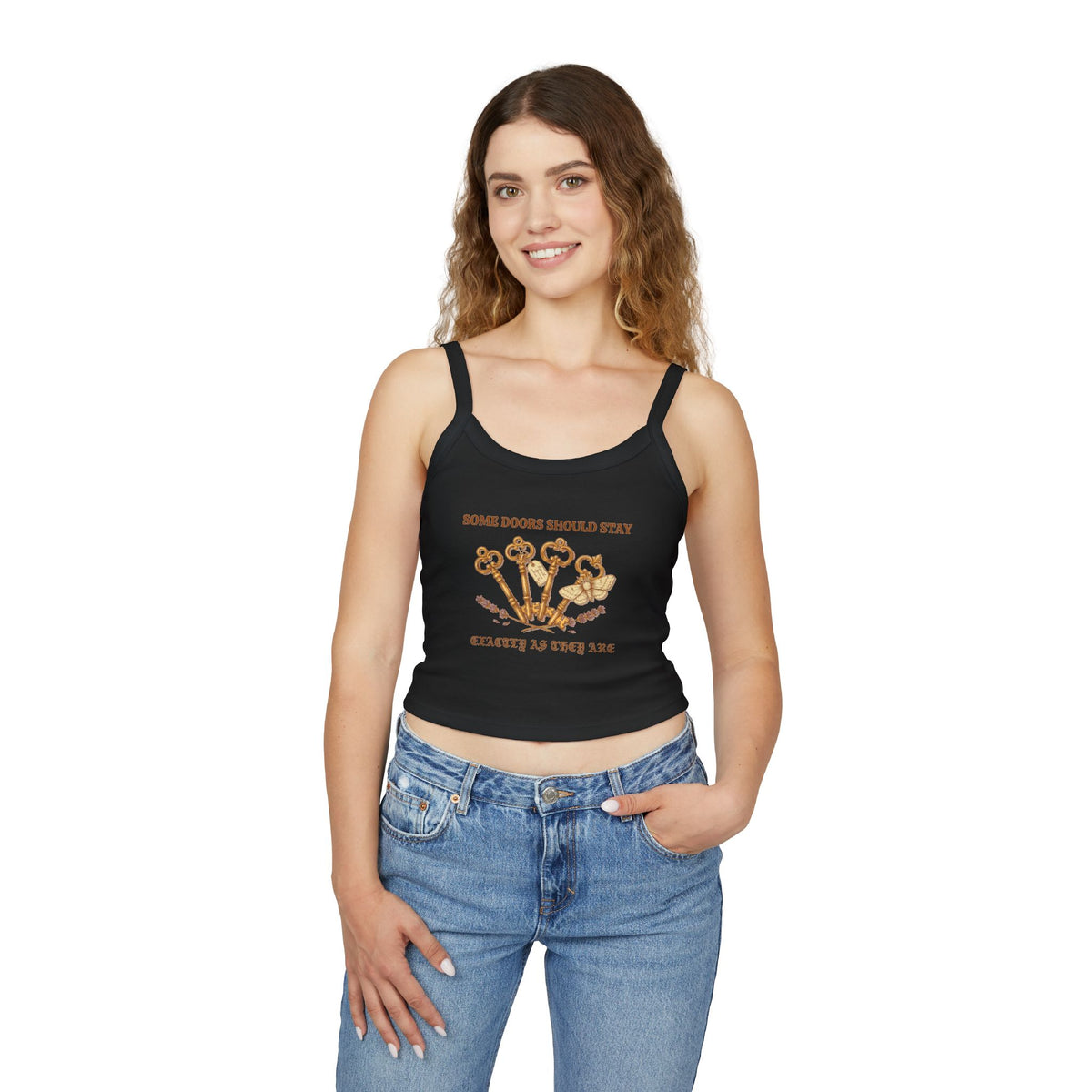 Antique Key Tank Top, Dark Academia Crop Top, Gothic Summer Gift Idea