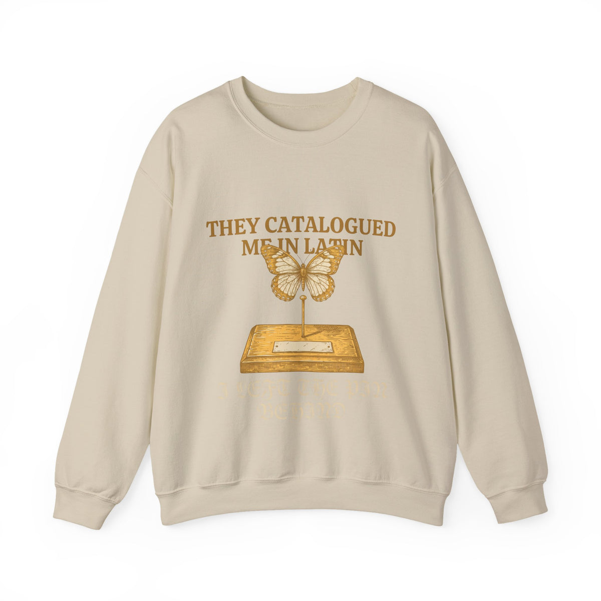 Dark Academia, Butterfly Specimen Sweatshirt Crewneck Top Gift