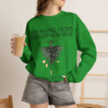 Goth Christmas, Upside Down Tree Sweatshirt Crewneck Holiday Gift