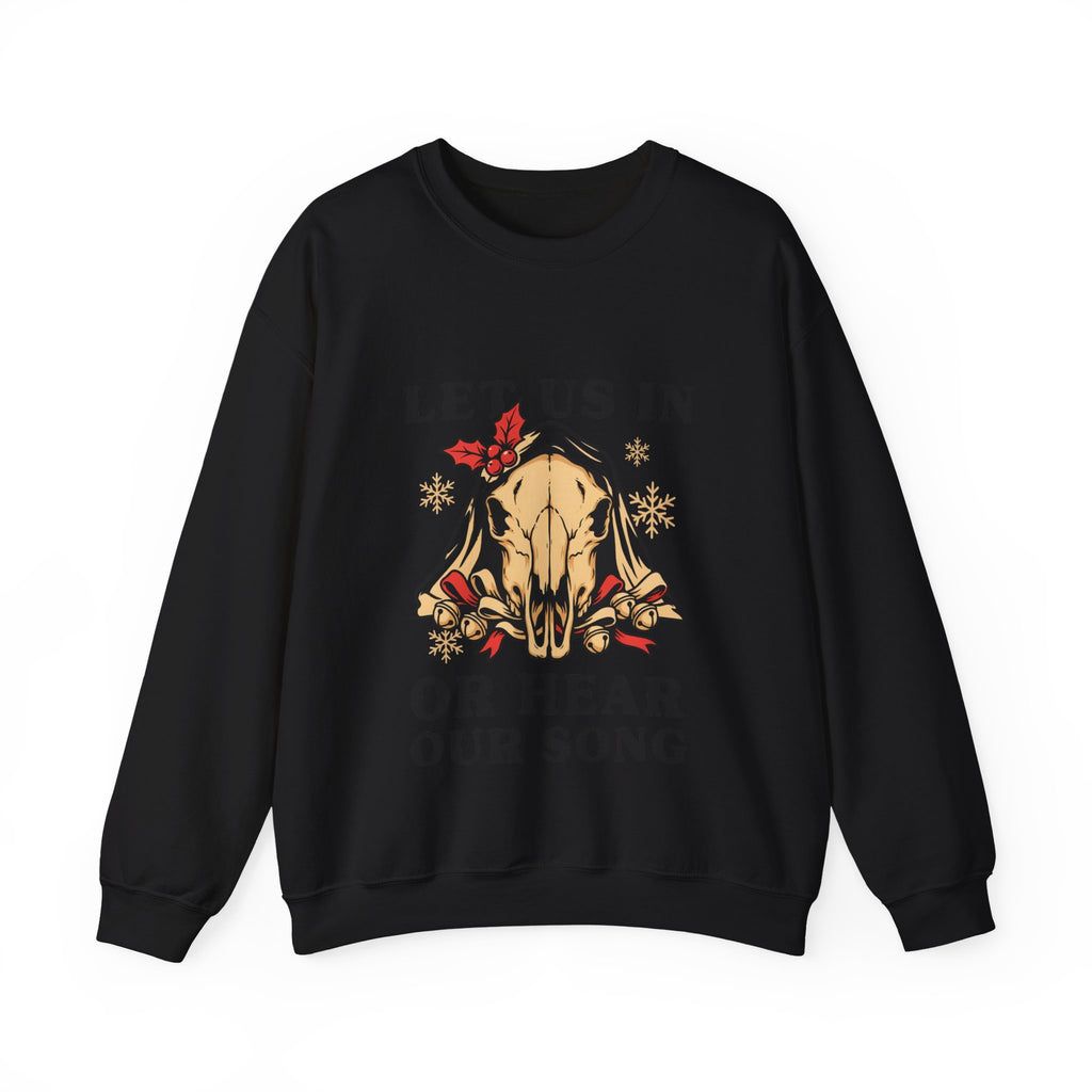 Creepmas Sweatshirt, Mari Lwyd Crewneck, Welsh Folklore Christmas Gift