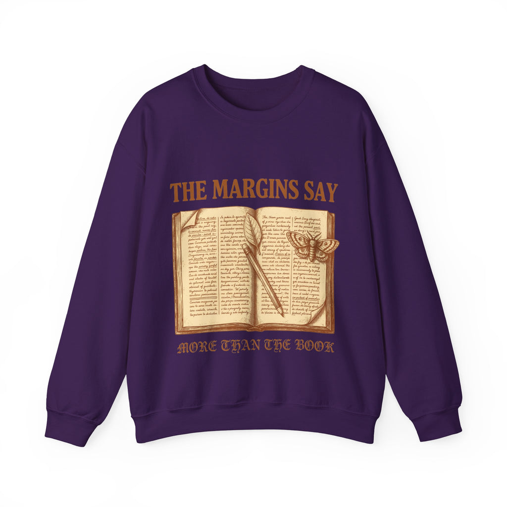 Dark Academia Sweatshirt, Annotated Book Crewneck, Book Lover Gift