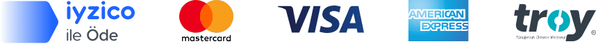 Pay with iyzico — Mastercard, Visa, American Express, Troy